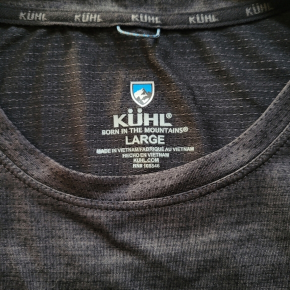 Kuhl Men's engineered crew short sleeve tee - Picture 2 of 5